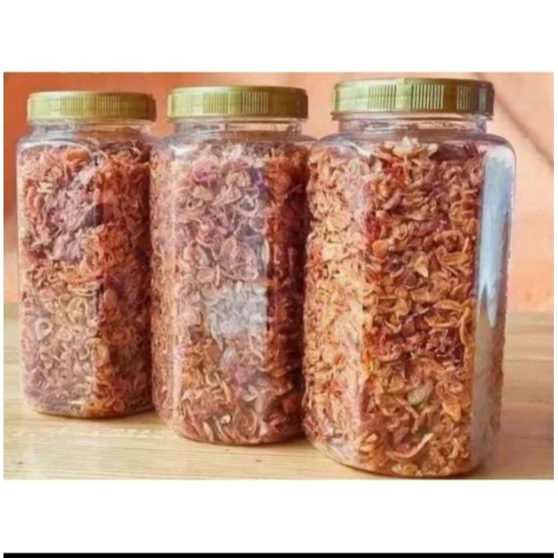 

Bawang Goreng Merah Isi 3 Toples Berkualitas Tinggi Pelengkap Makanan