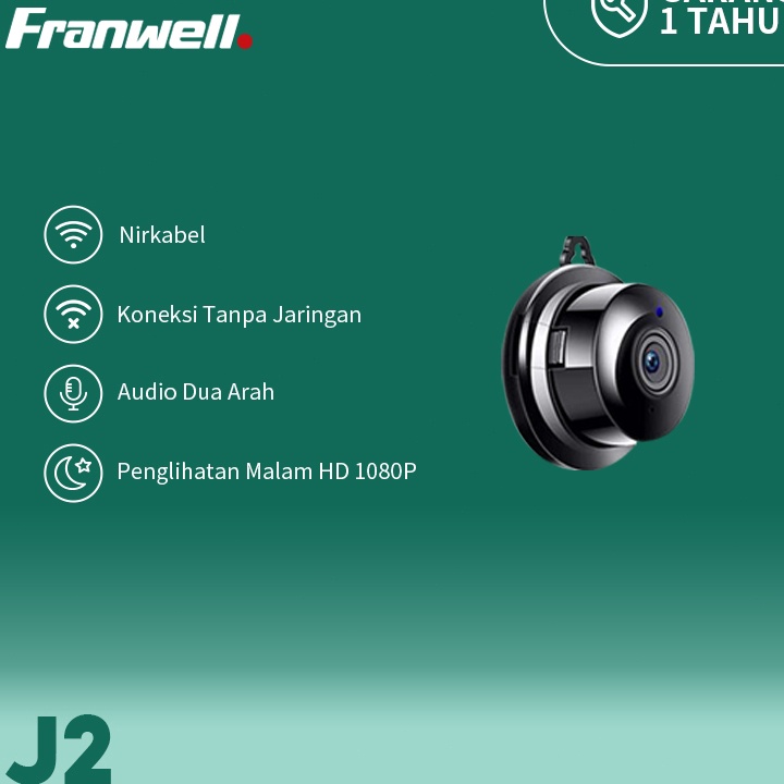 Franwell J2CCTV Kecil HD Kamera tersembunyi Kamera CCTV Mini IP CCTV Camera Kamera keamanan