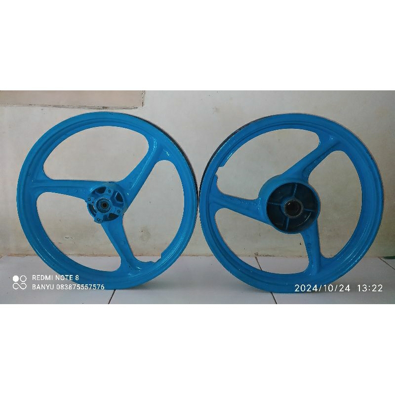 velg racing Fizr palang 3 Enkei ring 17 depan belakang original copotan Fizr