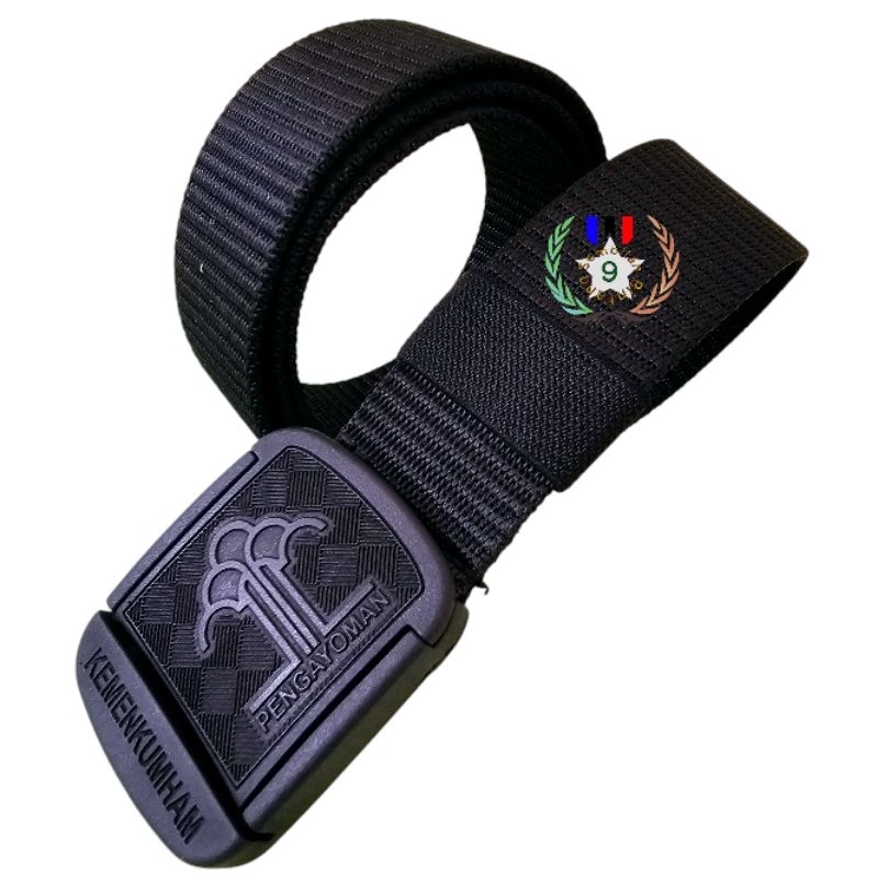 Sabuk Pengayoman Kemenkumham Timbul 3D Gesper Tactical