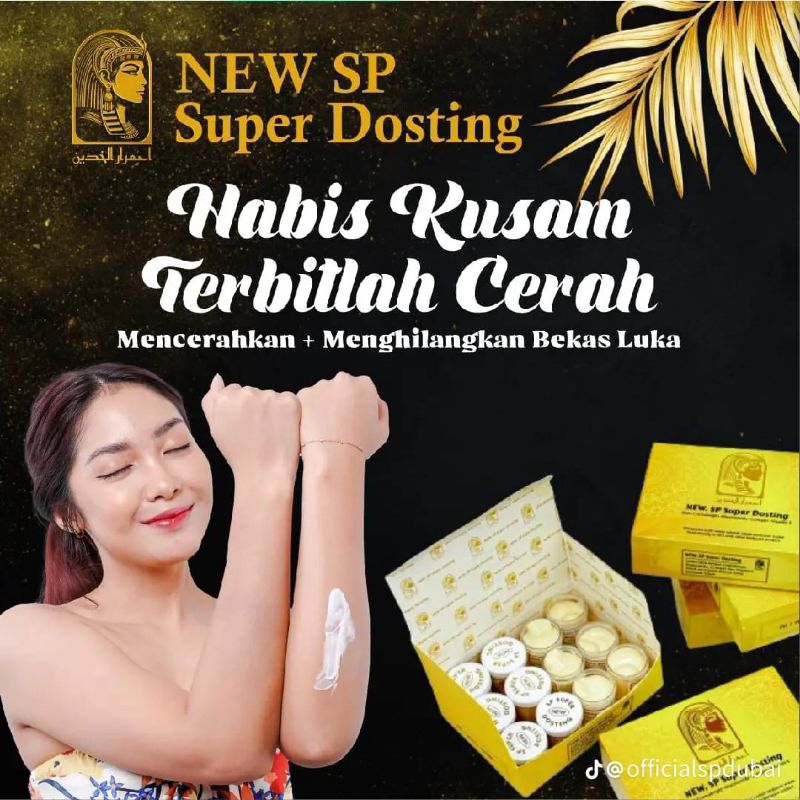 NEW SP SUPER DOSTING DUBAI CREAM PEMUTIH BPOM ORIGINAL