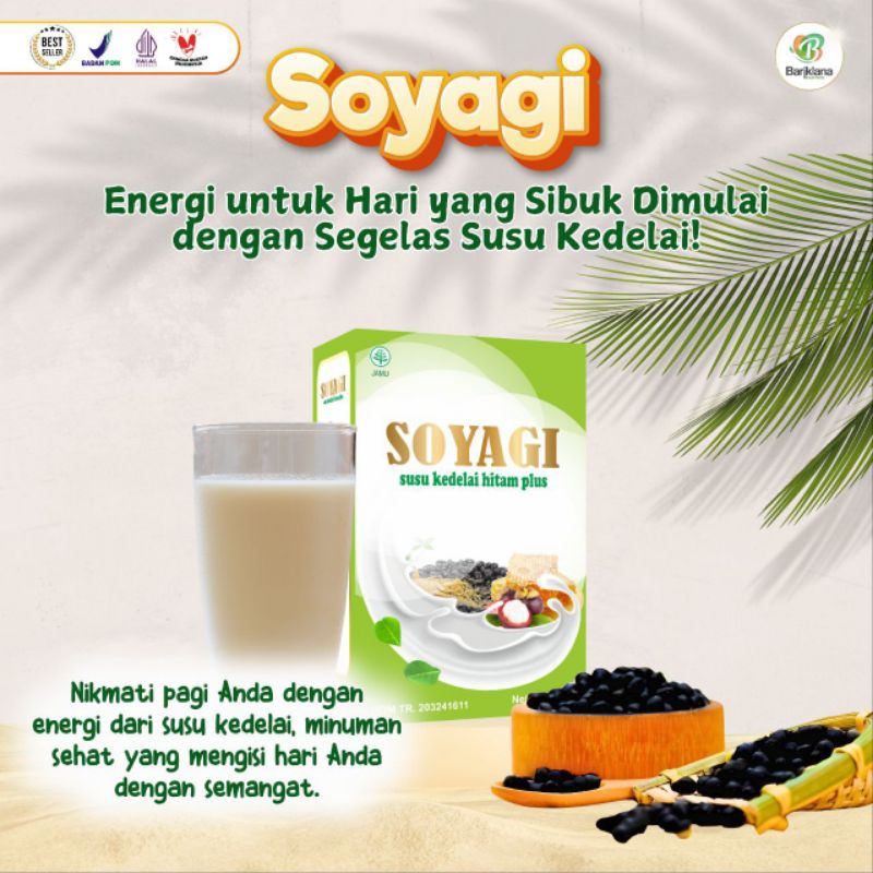 

Susu diet kedelai SOYAGI susu kedelai hitam plus herbal solusi diet sehat