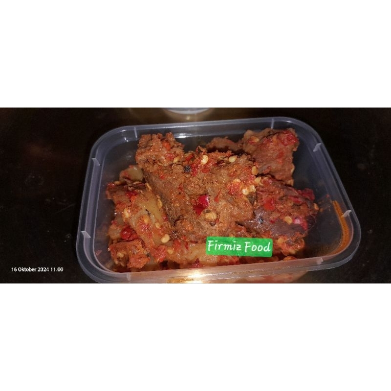 

Sambal Baby Cumi & Sambal Ayam Balado ,lauk siap saji