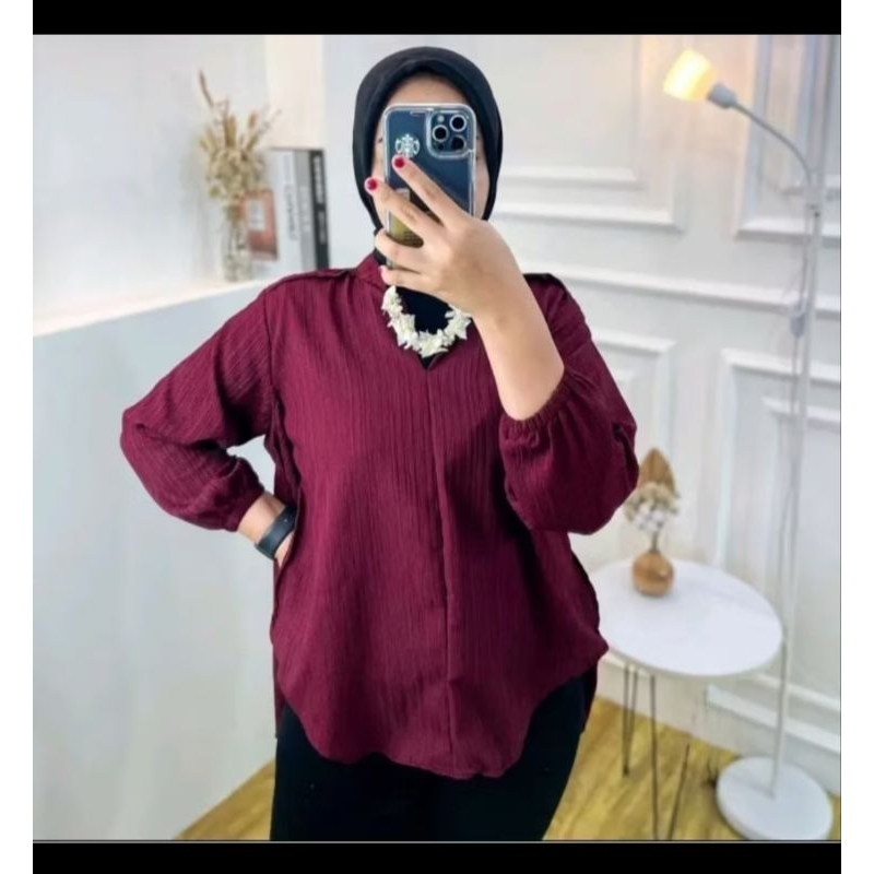Blouse LIVIA || Blouse Wanita Polos