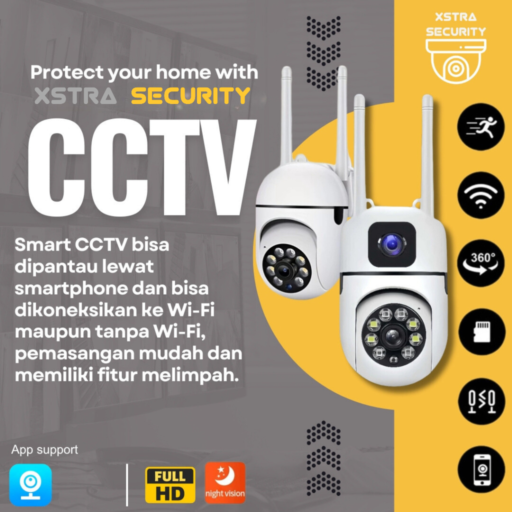 CCTV v380 pro dual kamera
