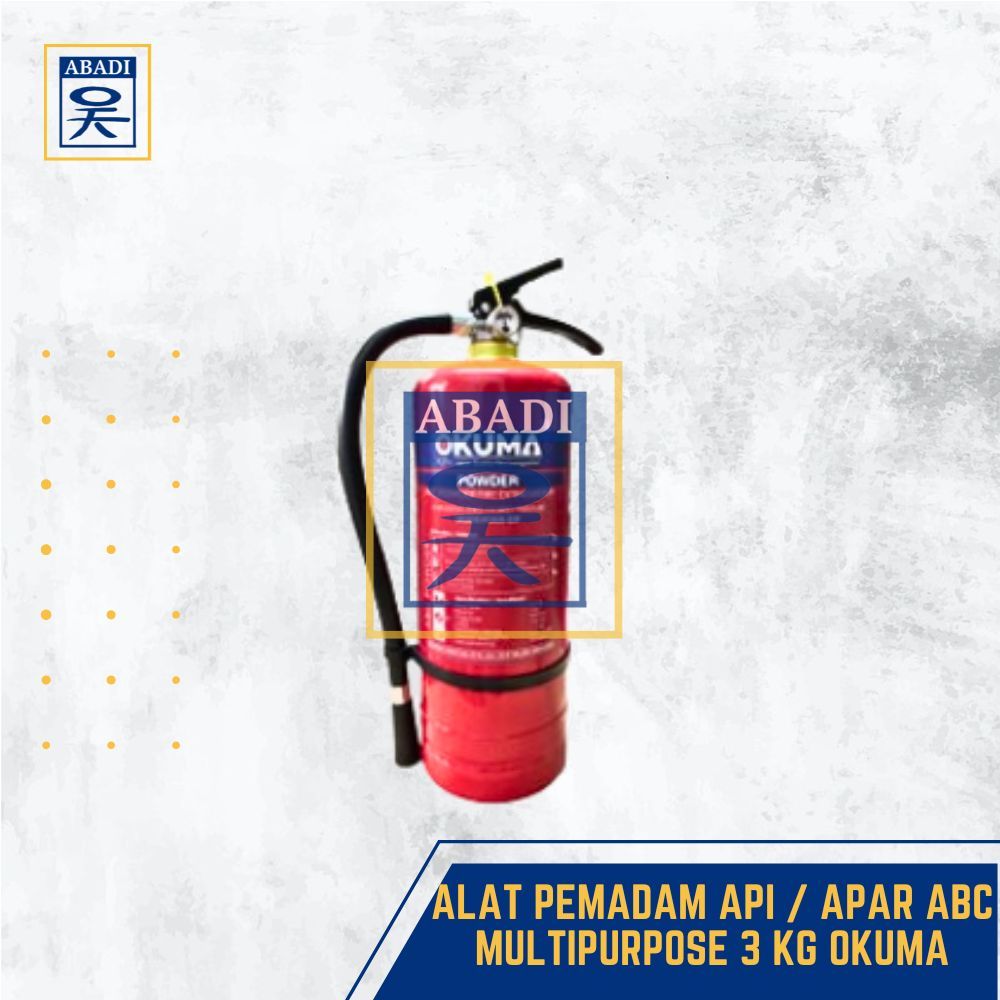 ALAT PEMADAM API / APAR ABC MULTIPURPOSE 3 KG OKUMA