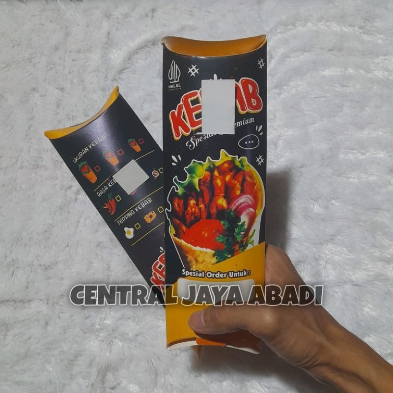 

150 LEMBAR KERTAS KEBAB TARIKAN UKURAN 24 × 9,2 HIGH QUALITY KOTAK DUS KEMASAN KEBAB PRODUK TERBARU SERI Z3