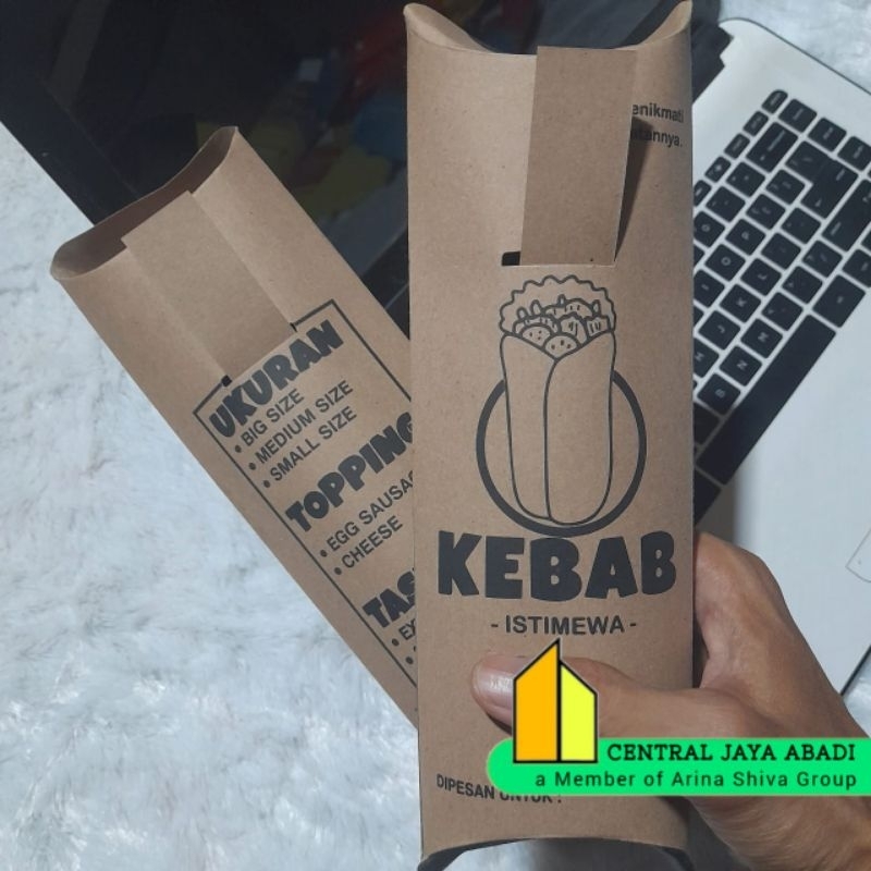 

1000 LEMBAR KERTAS KEBAB TARIKAN UKURAN 24 × 9,2 CM KARTON HIGH QUALITY TEBAL PRODUK TERBARU | KOTAK KEBAB KEKINIAN | DUS KEBAB VIRAL SHOPEE | KEMASAN KEBAB | BOX KEBAB 1000 PCS MURAH | CENTRAL JAYA ABADI 25 | ARINA SHIVA GROUP 7245