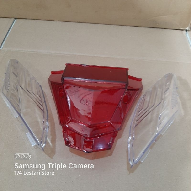 Mika Kaca Lampu Belakang Stoplamp Honda Beat All New Beat Fi Esp New 2016 2017 2018 2019