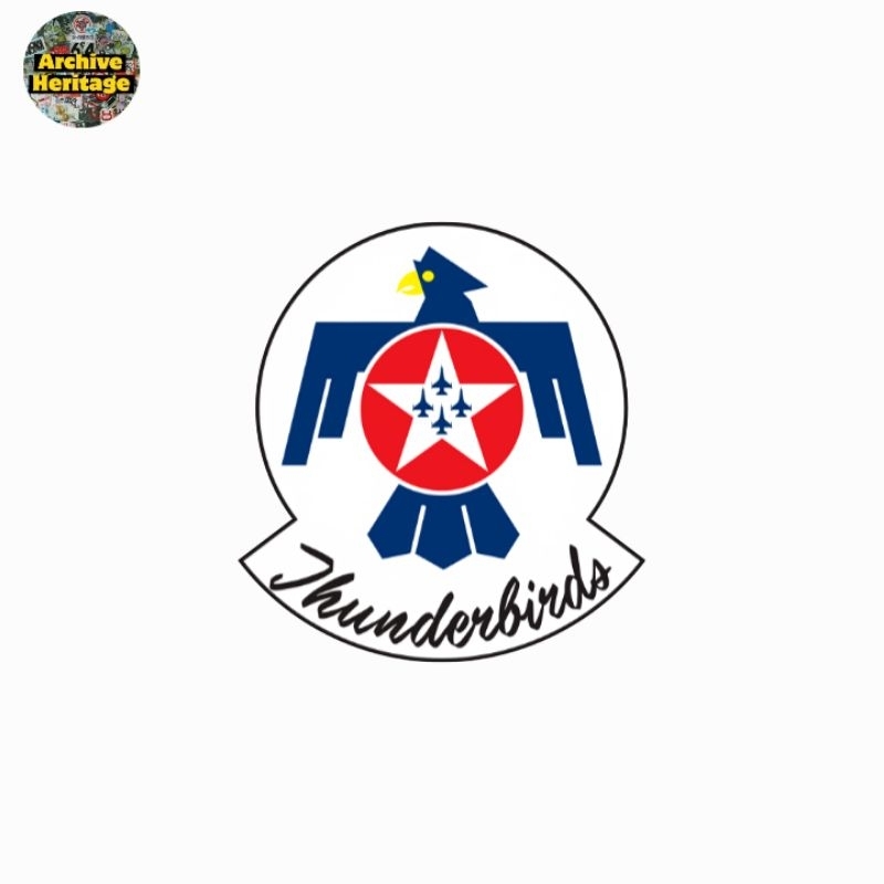 

sticker Thunderbirds coat of arms usaf air force stiker