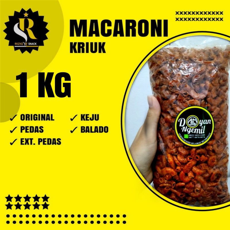 

COD | MAKARONI KRIUK, RENYAH, CIKRUH | Makaroni enak, pedas, original