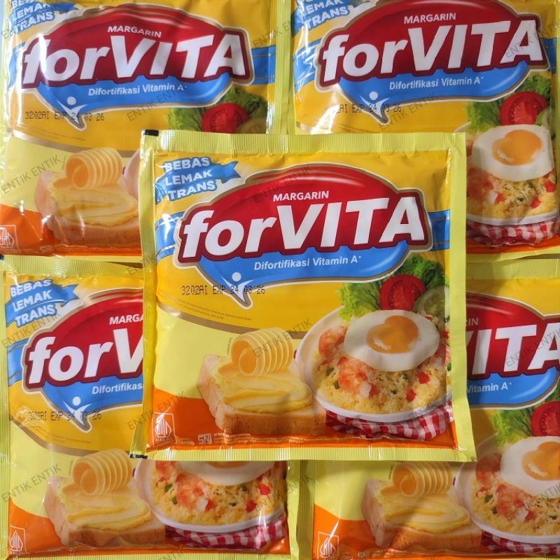 

Forvita Margarin Mentega 200gr Butter [Kemasan Terbaru]