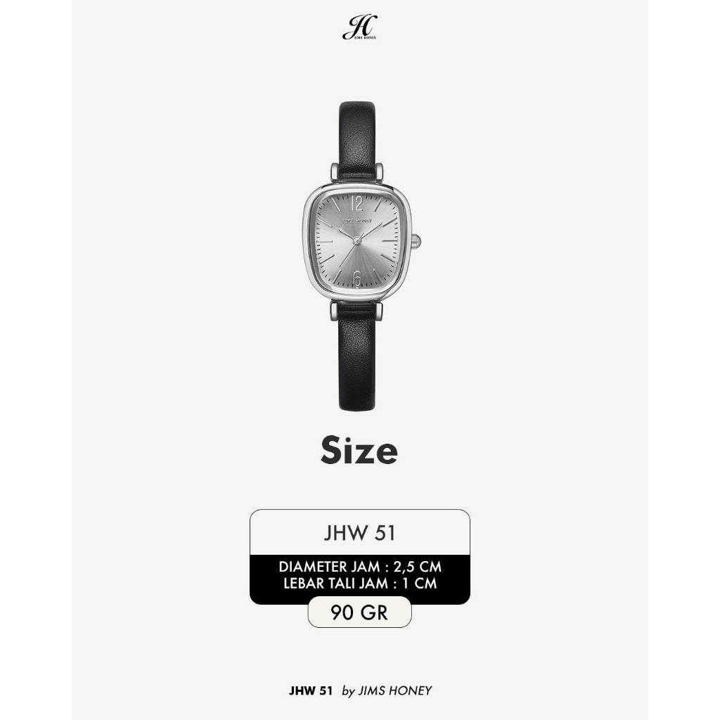 JIMS HONEY JHW 51 Jam Tangan Wanita Cewek Jimshoney Murah Elegan Fashion Casual Terbaru