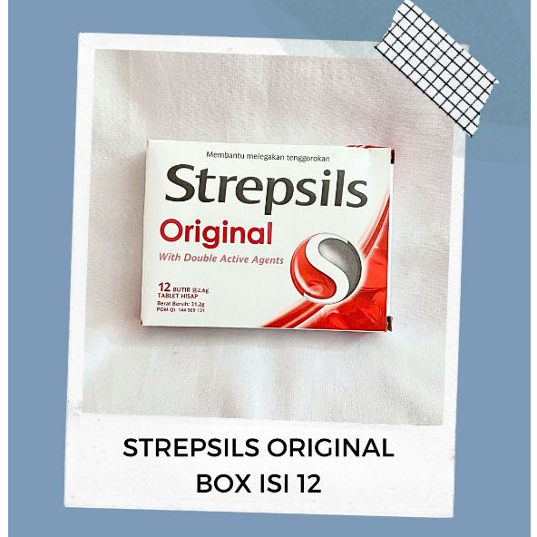 STREPSILS ORIGINAL BOX ISI 12