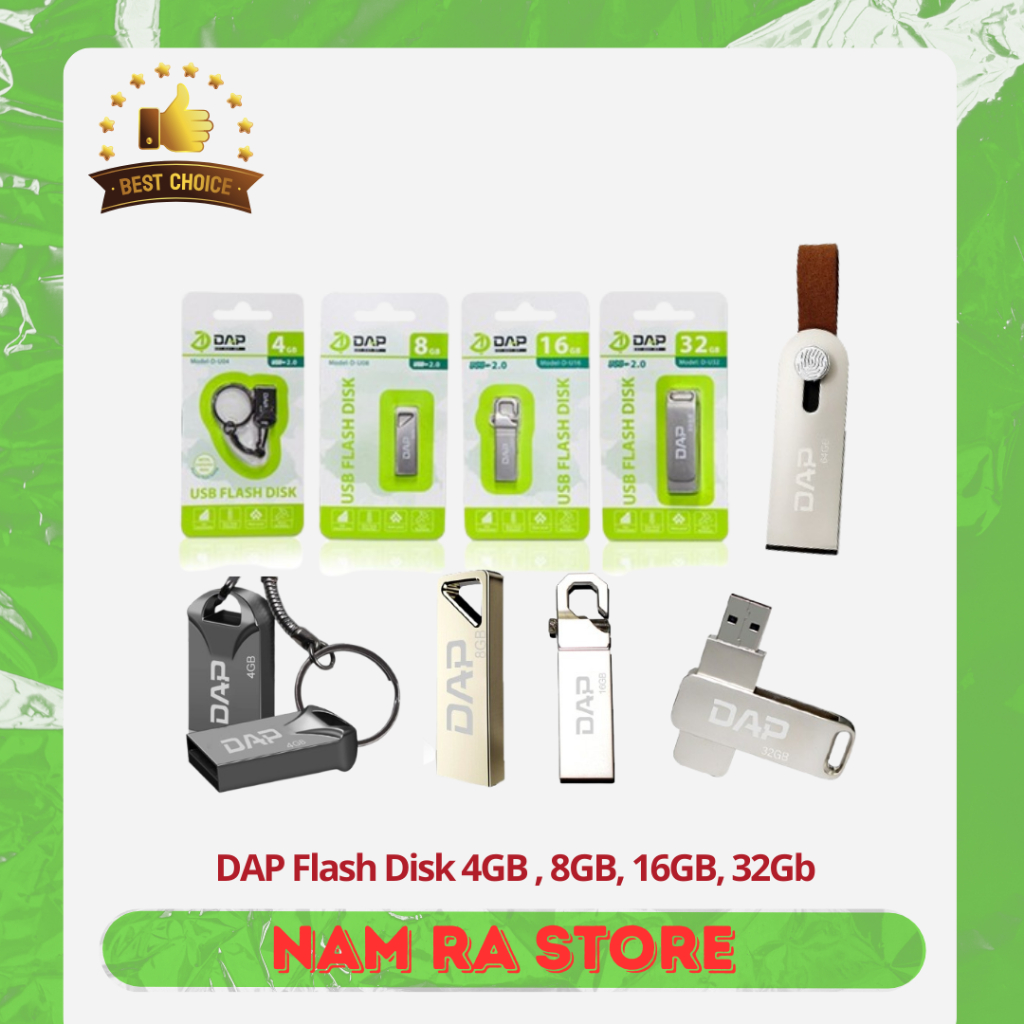 Flashdisk 4GB/8GB/16GB/32GB/64GB Transmission USB 2.0 DAP