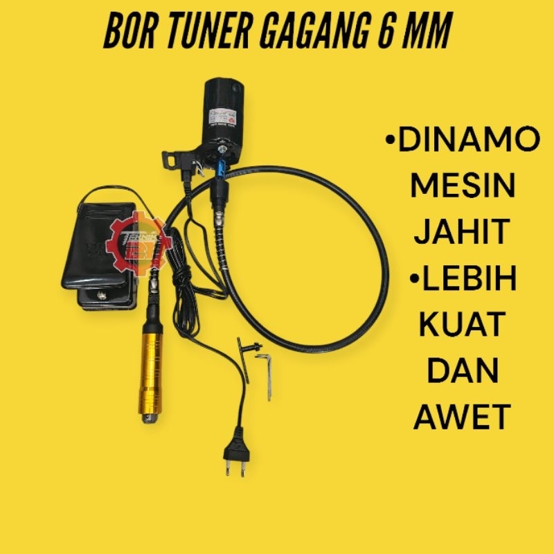 BOR TUNER MINI MESIN JAHIT BOR CUNER MINI MESIN JAHIT GAGANG 6 MM