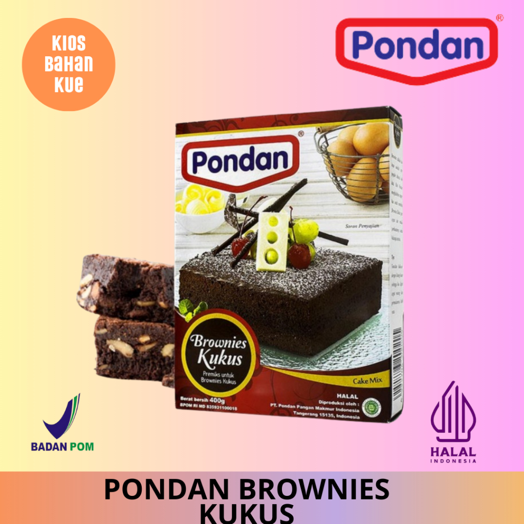 

PONDAN BROWNIS KUKUS 400 GR-BROWNIS-PREMIKS BROWNIS