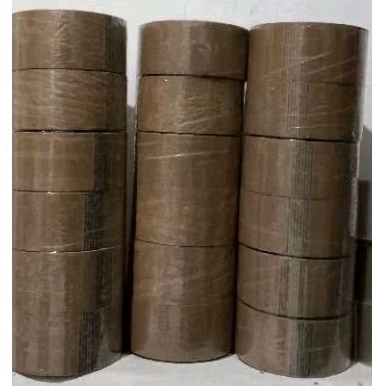 

Solasi Lakban Coklat 1 slop isi 6