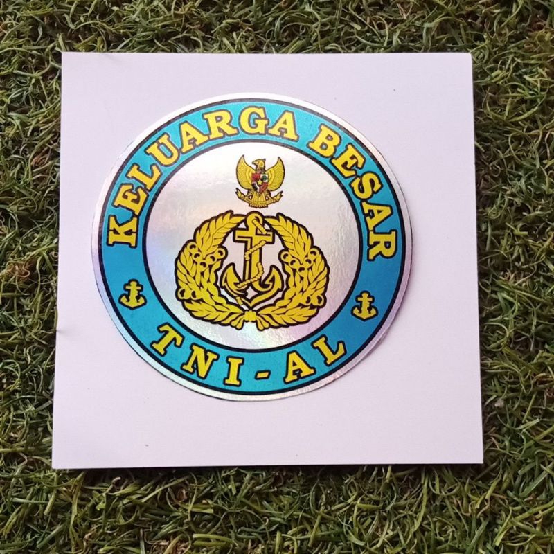 

stiker TNI AL/stiker hologram glossy