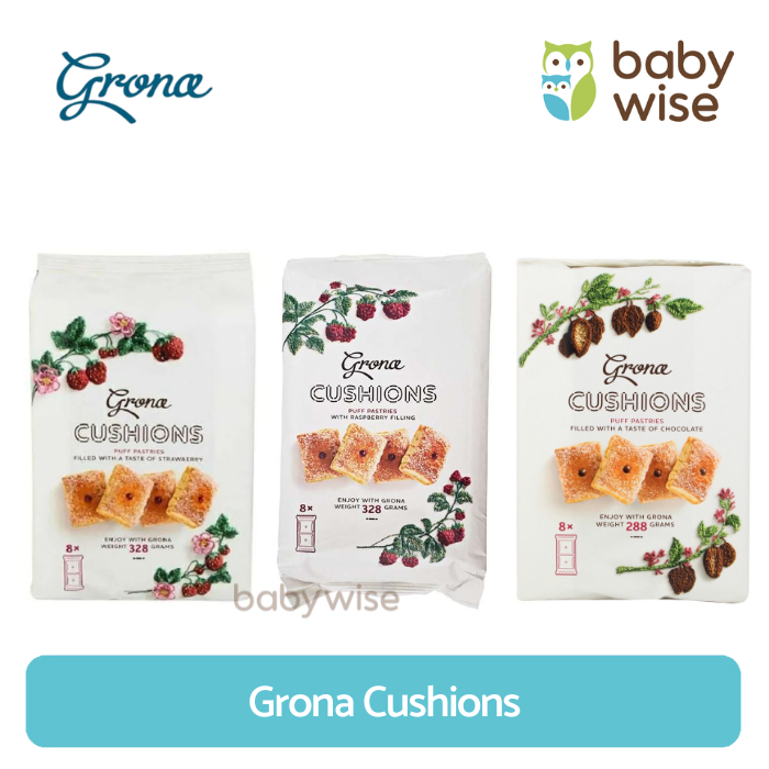 

Grona Cushions - Snack Impor Kue Kering Puff Pastries Isi Selai