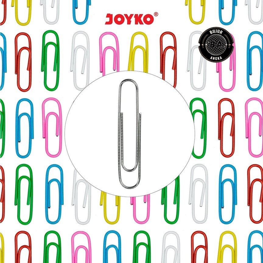 

(ECERAN) PAPER CLIP KLIP KERTAS PENJEPIT KERTAS JOYKO