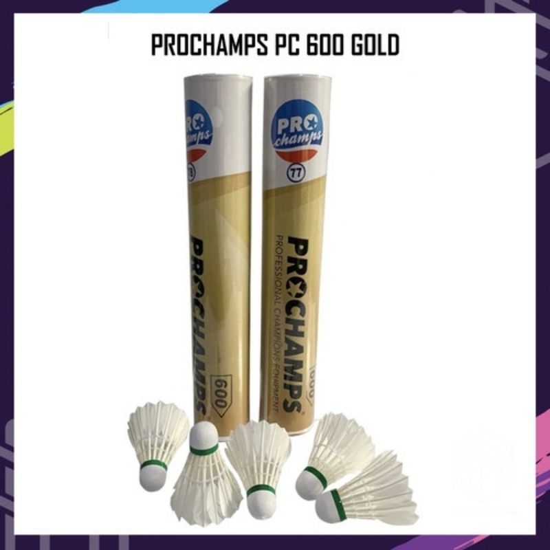 Shuttlecock Cock Kok Prochamps Gold PC600