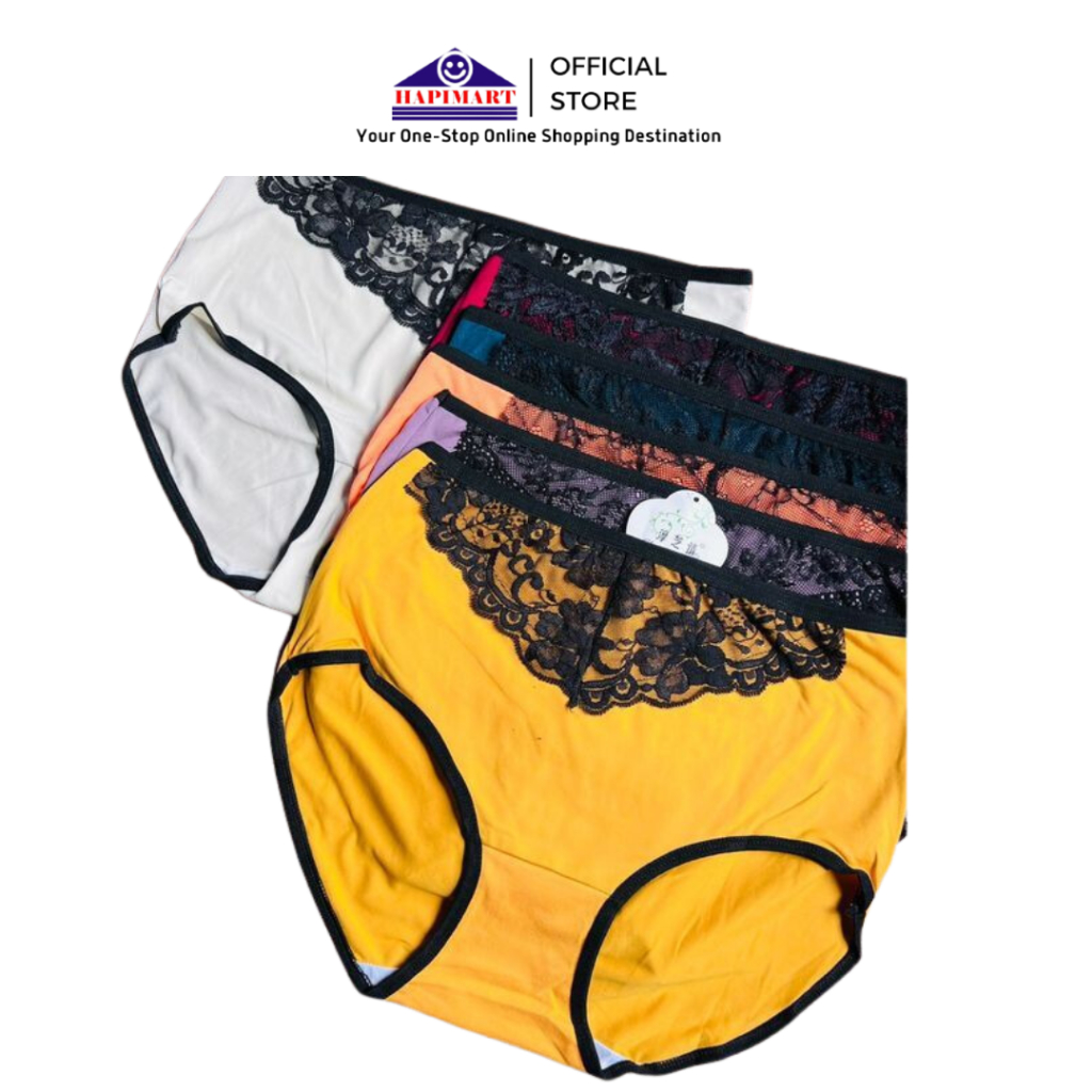 Celana Dalam Wanita /Celana Dalam Wanita Model Renda Size   XL/Celana Dalam Besar Katun Baru Renda