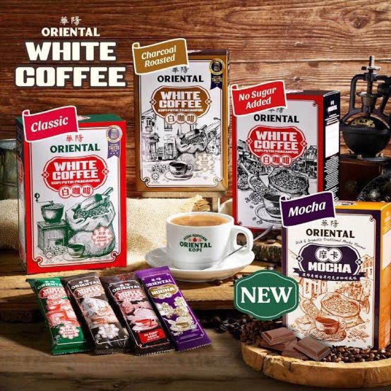 

Oriental White Coffee Malaysia Kopi Oriental Malaysia Halal