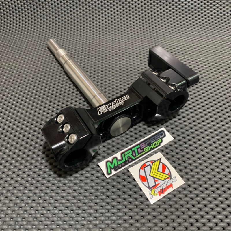 TRIPLE CLAMP SEGITIGA KAWAHARA RACING MX KING GTR150 RACE USE ONLY