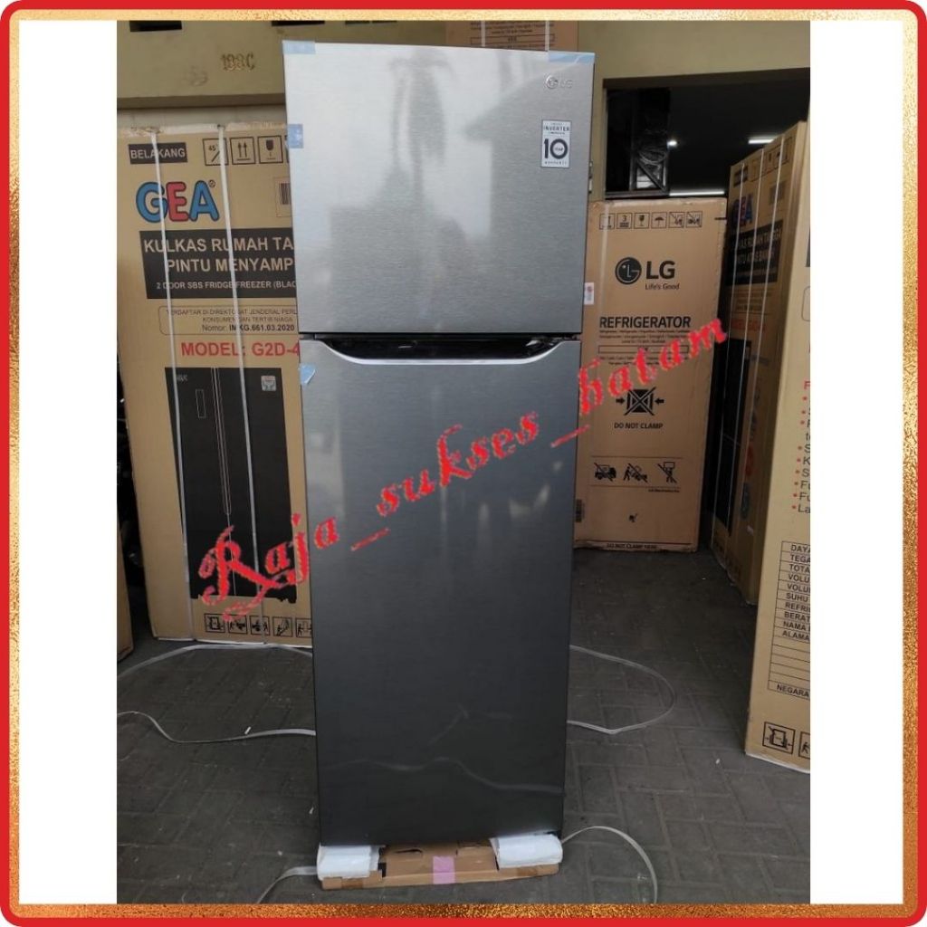 KULKAS 2 PINTU LG GN-B272SQCB SMART INVERTER COMPRESSOR batam