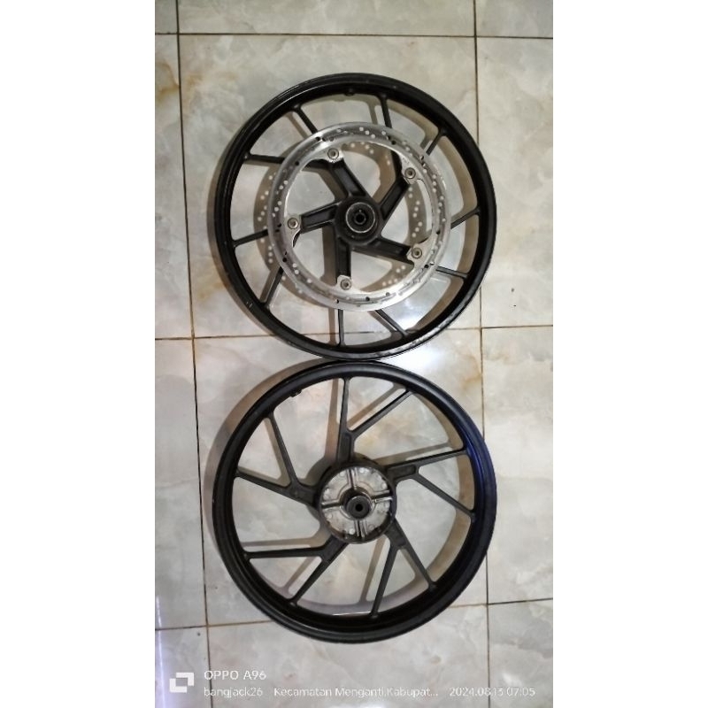 velk ori satria Fu depan belakang