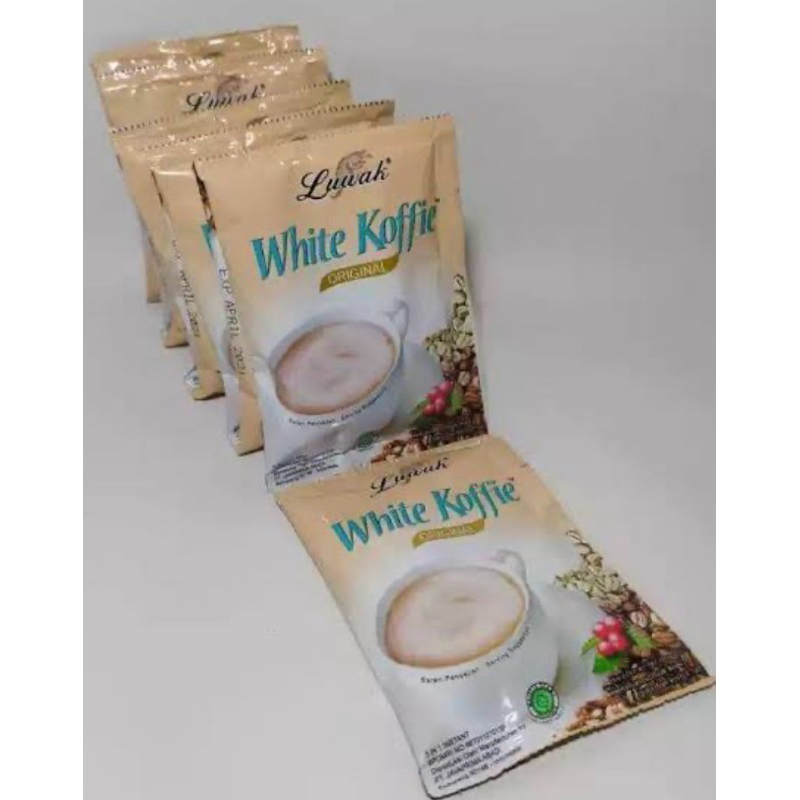 

white koffie (kopi luwak isi 10sachet)