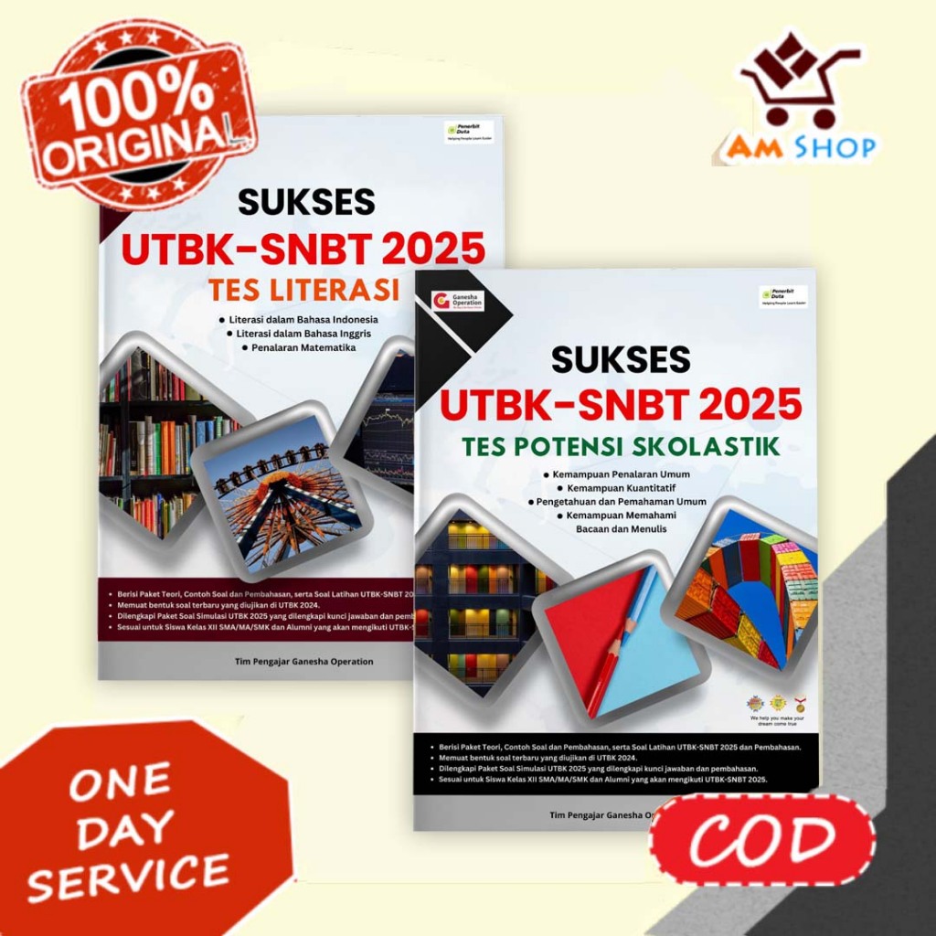 BUKU UTBK SNBT - BUKU SUKSES UTBK SNBT 2025 GANESHA OPERATION