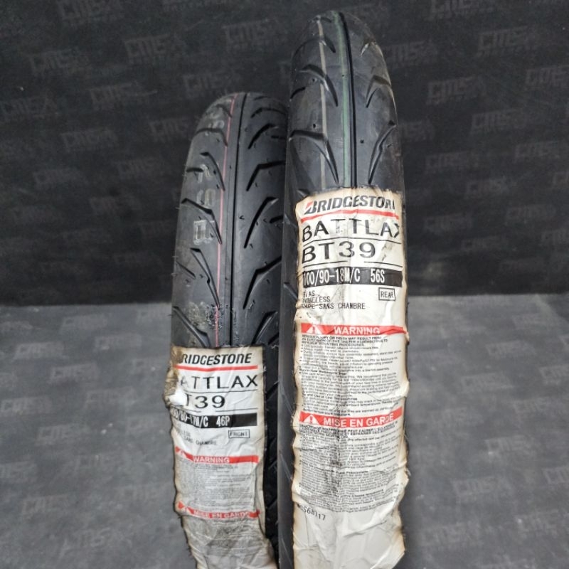 Ban Ninja SS Bridgestone Battlax BT39SS BT39 SS 100 90 18 dan 90 80 17 Produksi Baru