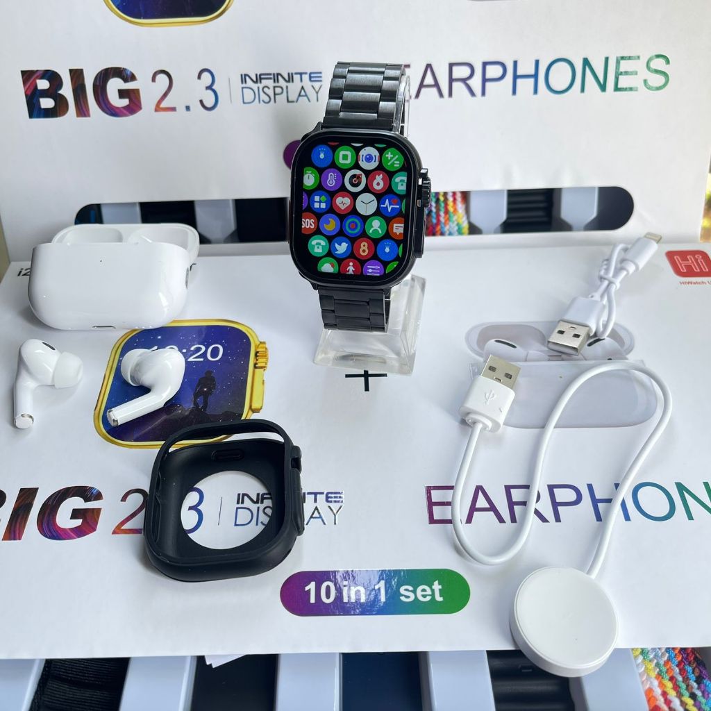 JXRZ Official Watch I20 Ultra Max Suit Original Smartwatch Layar 2.3" Touch Screen