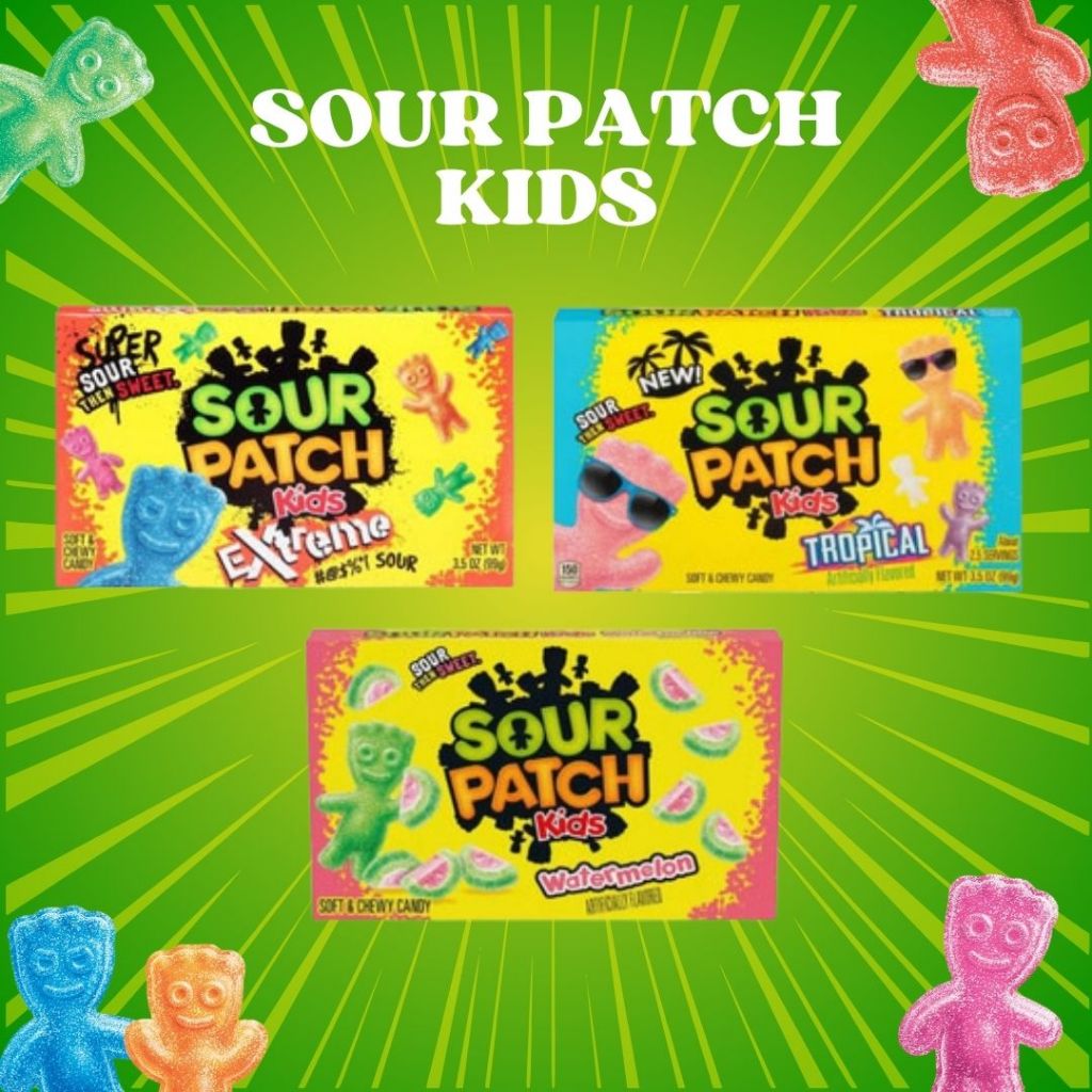 

Sour Patch Kids 99g Permen Asam Rasa Buah 1 Pouch