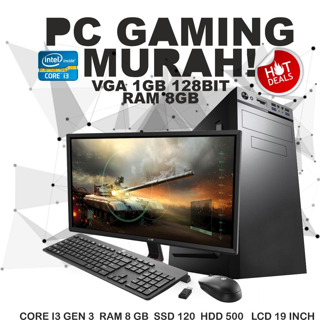 PAKET PC GAMING MURAH