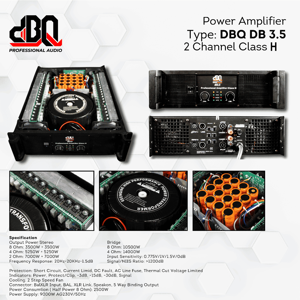 Power Amplifier dBQ DB 3.5 Original DBQ