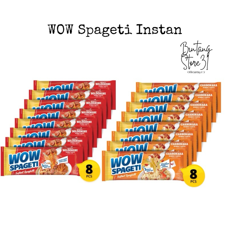 

Pasta WOW Spageti Meaty