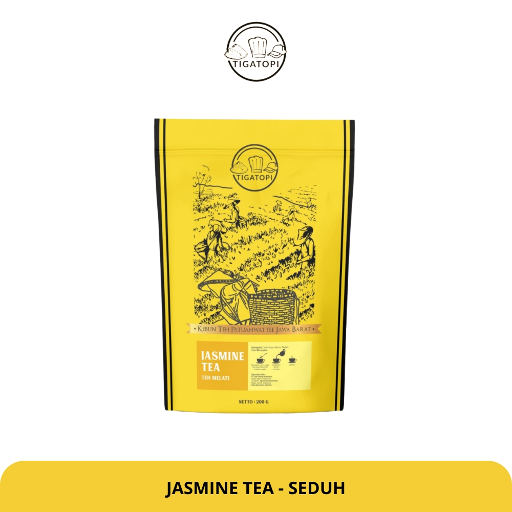 

TIGATOPI - Jasmine Tea - Teh Melati Seduh (200GR)