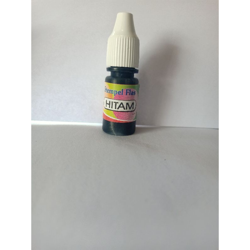 

Tinta stempel flash 5ml warna hitam ( media kertas )