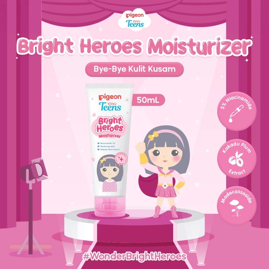 Pigeon Teens Bright Heroes Moisturizer