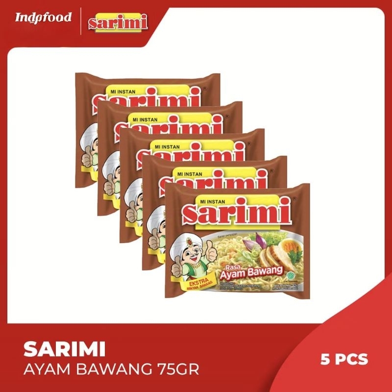 

Mie instan Sarimi rasa ayam bawang isi 5 pcs