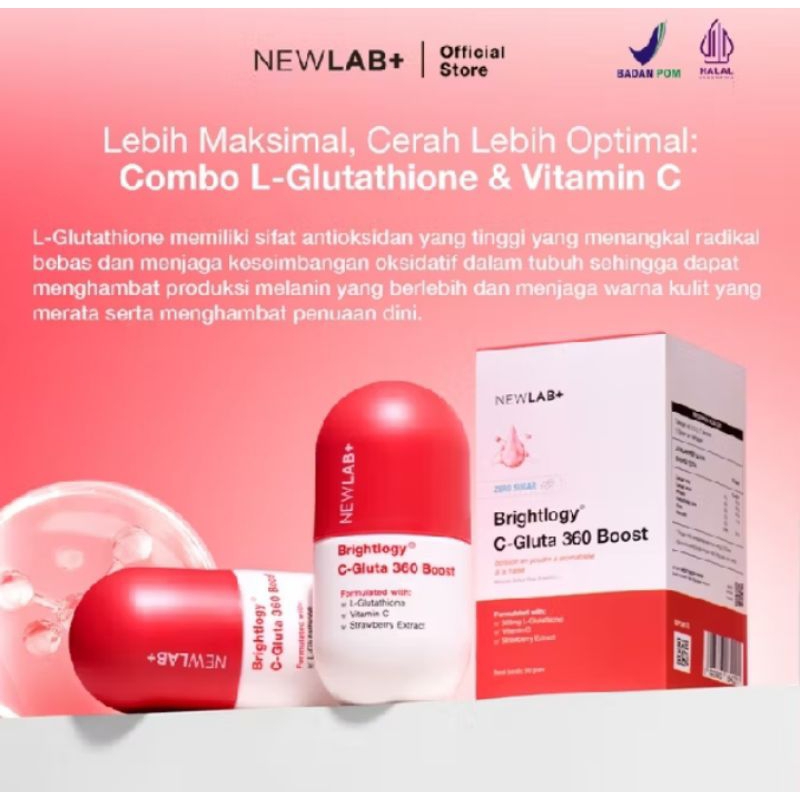 

NEWLAB+ Brightlogy C-Gluta 360 Boost Zero Sugar
