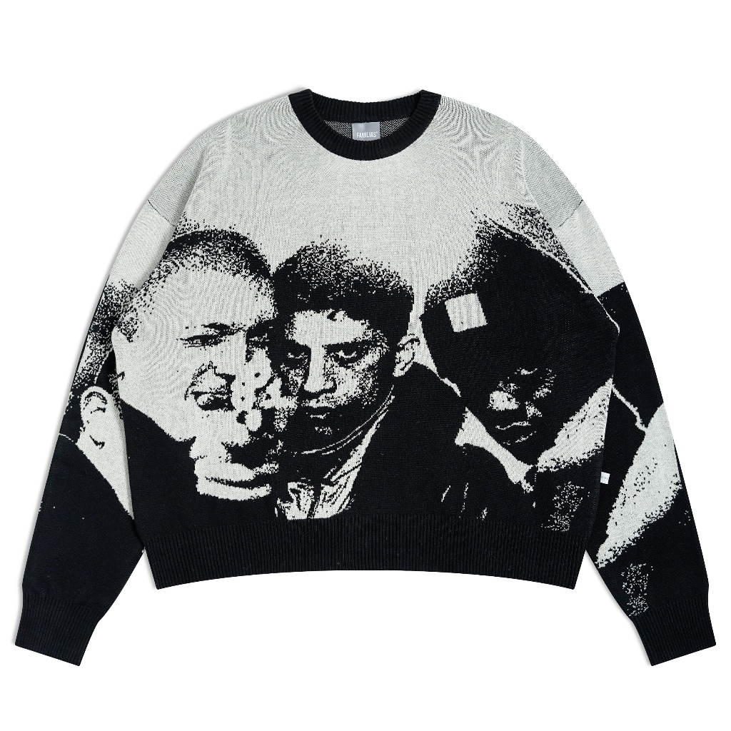 Familias - Knit Crewneck - Script