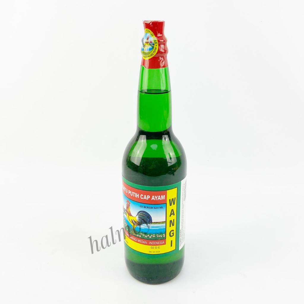 MINYAK KAYU PUTIH CAP AYAM 620 ML ( BOTOL KECAP )