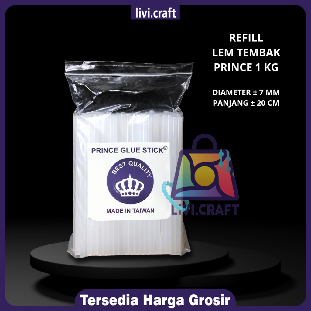 

[1 KG] Refill Lem Tembak Kecil MERK PRINCE