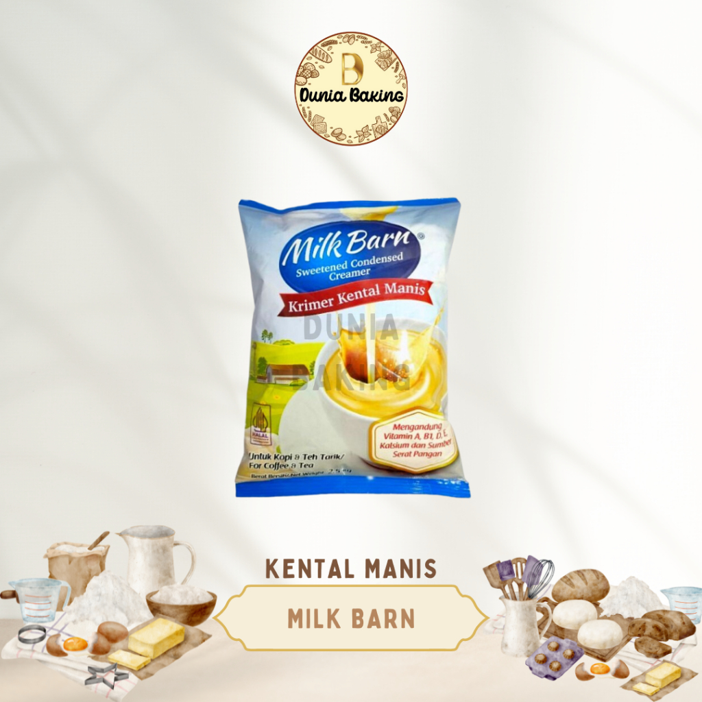 

Krimer Kental Manis Milk Barn 1kg Bantal | Susu kental manis milk barn 1kg