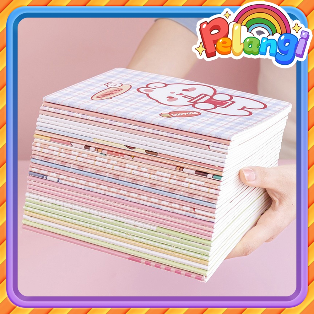 

4pcs Buku Tulis Karakter Lucu A5 Notebook Kreatif Buku Jurnal Buku Catatan Buku Note yang Unik dan Kreatif versi yang lebih tebal