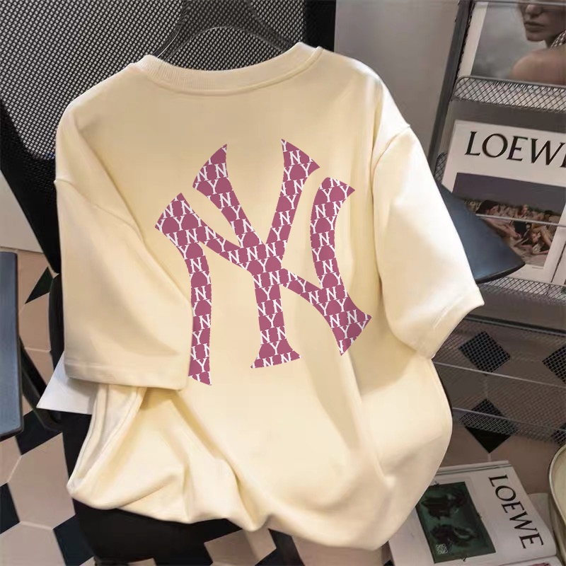 KOIKOO kaos oversize wanita lengan 3/4 baju lengan pendek wanita baju wanita oversize baju kaos over